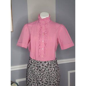 70s Button Up, Vintage Button Up Blouse